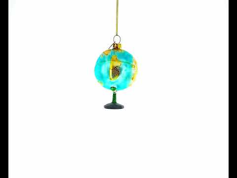 Weihnachtskugel aus Glas