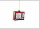 Popcorn Package Blown Glass Christmas Ornament