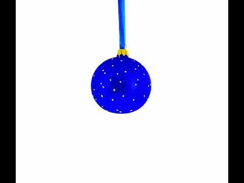 Weihnachtsschmuck aus Glas, Modell Kassierer, 8,25 cm