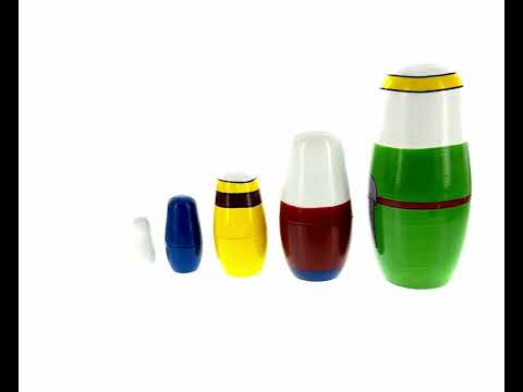 Set mit 5 hölzernen Krippenfiguren (5,75 Zoll)
