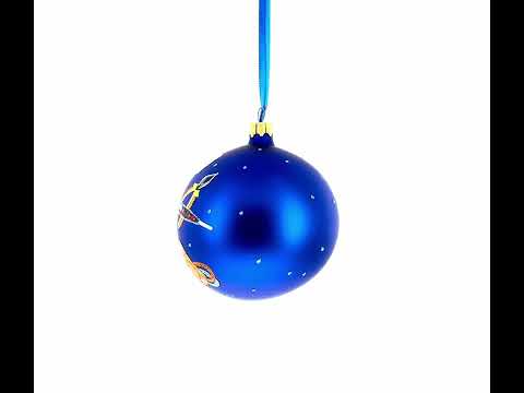 Adornos navideños de bolas de cristal para caja de herramientas de electricista de 4 pulgadas