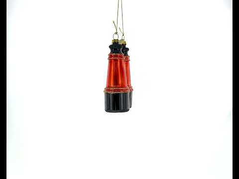 Abenteuerliches Fernglas als Weihnachtsschmuck