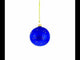 Heavenly Angel in the Sky Glass Ball Christmas Ornament 3.25 Inches
