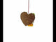 Let’s Go Fishing Heart Shape Fisherman Gear Resin Christmas Ornament