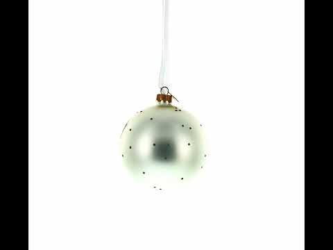 Belgium Landmarks and Symbols Glass Ball Christmas Ornament 4 Inches