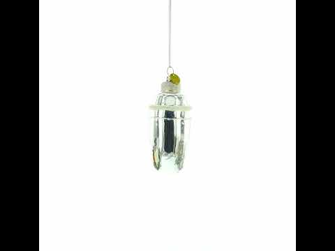 Bar-Cocktailshaker-Glas-Weihnachtsornament