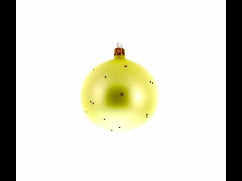 Guinea Pigs Glass Ball Christmas Ornament 4 Inches