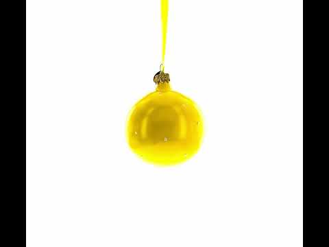 Adorno navideño de bola de cristal con expresiones faciales en máscara, 3,25 pulgadas