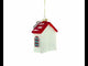 Santa’s Holiday Burger Stand Blown Glass Christmas Ornament