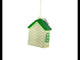 Oktoberfest Santa Beer Stand Blown Glass Christmas Ornament