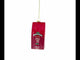 Santa's Dog Treat Pack Blown Glass Christmas Ornament