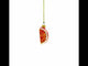 Orange Slice Glass Christmas Ornament