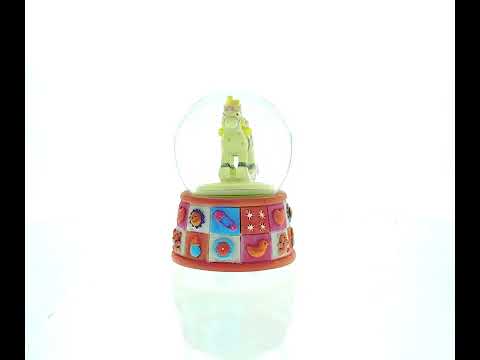 Lullaby Baby Nursery Music Box with Teddy Bear Water Globe