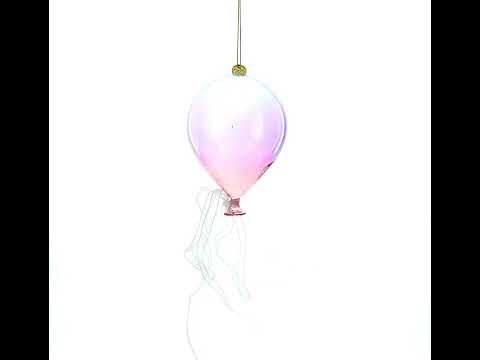 Iridescent Sky Ballon Glas-Weihnachtsornament