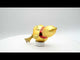 Baby Chick Clip on Glass Christmas Ornament