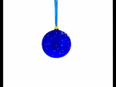 Adorno navideño de bola de vidrio soplado con la imagen de una ama de llaves diligente (criada) de 3,25 pulgadas