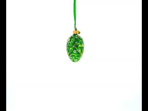 1911 The Bay Tree Mini-Glas-Ei-Ornament, 7,4 cm
