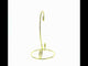 Twisted Wire Gold Metal Ornament Stand Display 7.2 Inches (Taiwan)