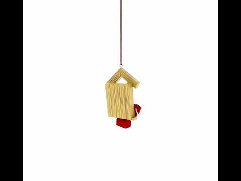 Adorno navideño de resina con herramientas para mejorar el hogar "I Survived Home Improvement"