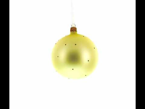 Adorno navideño conmemorativo de cristal de Abraham Lincoln, presidente de EE. UU., de 4 pulgadas