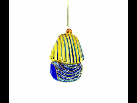 Adorno navideño de cristal de la Esfinge de Giza, Egipto