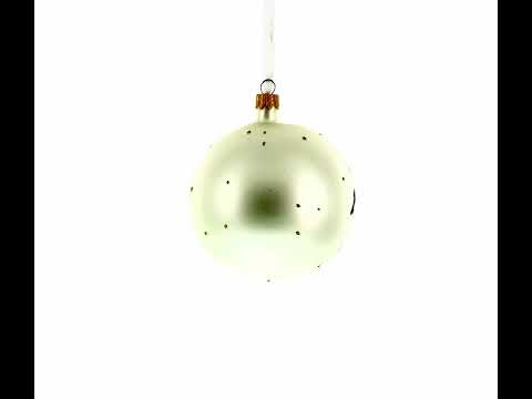 Adorno navideño de bola de cristal "El mejor papá" para el Día del Padre, 4 pulgadas