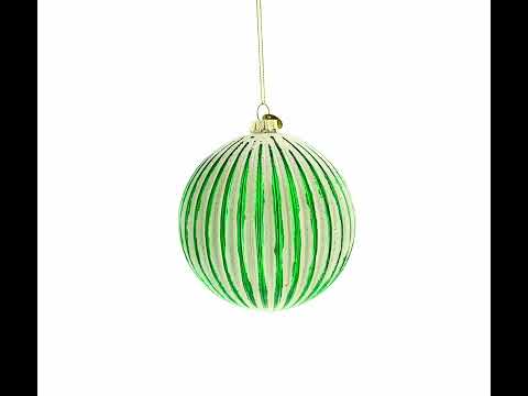 Pinyin Oil-paper Umbrella Glass Christmas Ornament