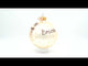 Manneken Pis, Brussels, Belgium Glass Ball Christmas Ornament 3.25 Inches