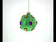 Jeweled Ball Blown Glass Christmas Ornament