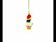 Red Riding Hood Glass Christmas Ornament