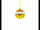 1899 Madonna Lily Clock Royal Glass Ball Christmas Ornament, 3.25 Inches