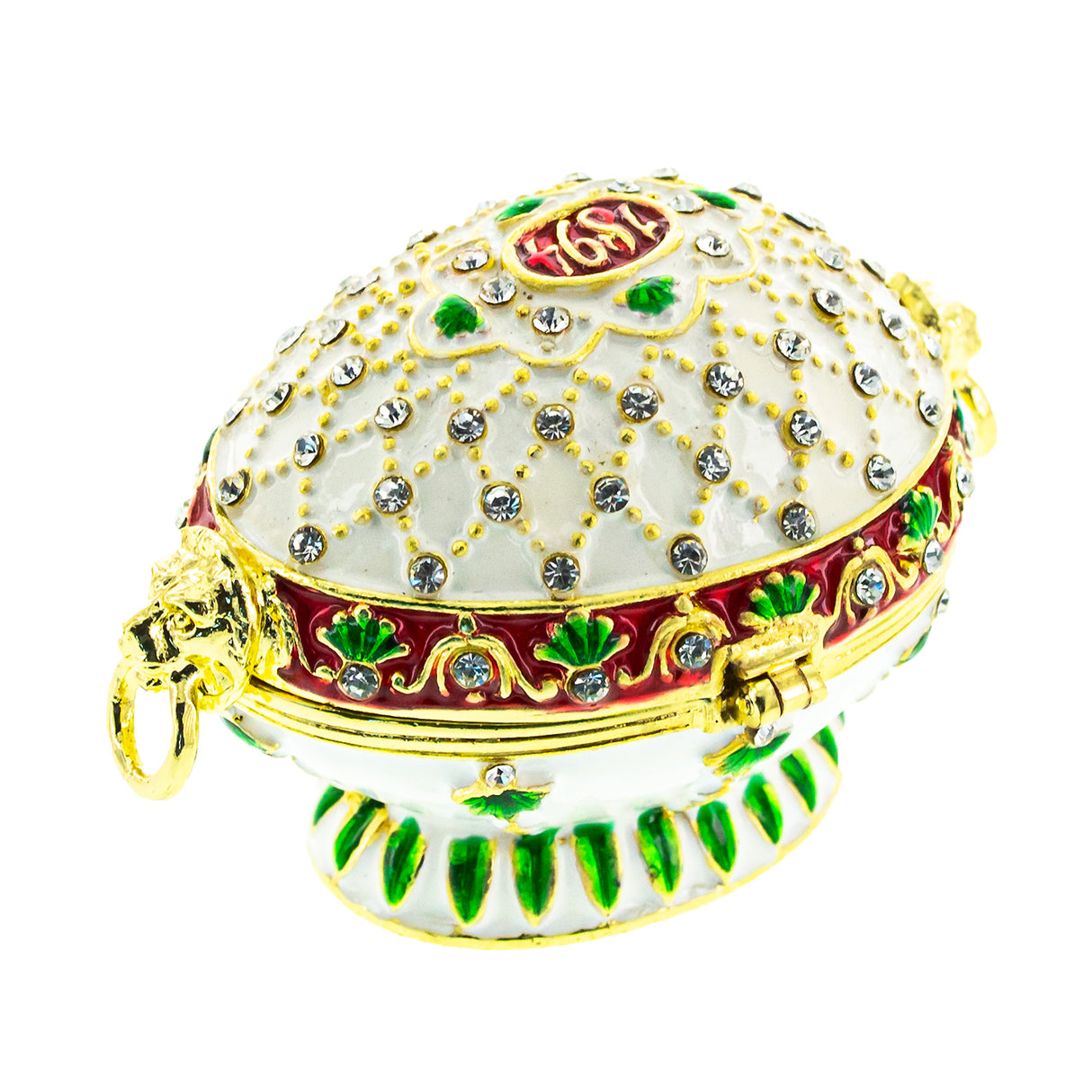 BestPysanky online gift shop sells Faberge replicas Imperial royal collectible Easter egg decorative Russian inspired style jewelry trinket box bejeweled jeweled enameled decoration figurine collection house music box crystal value for sale real