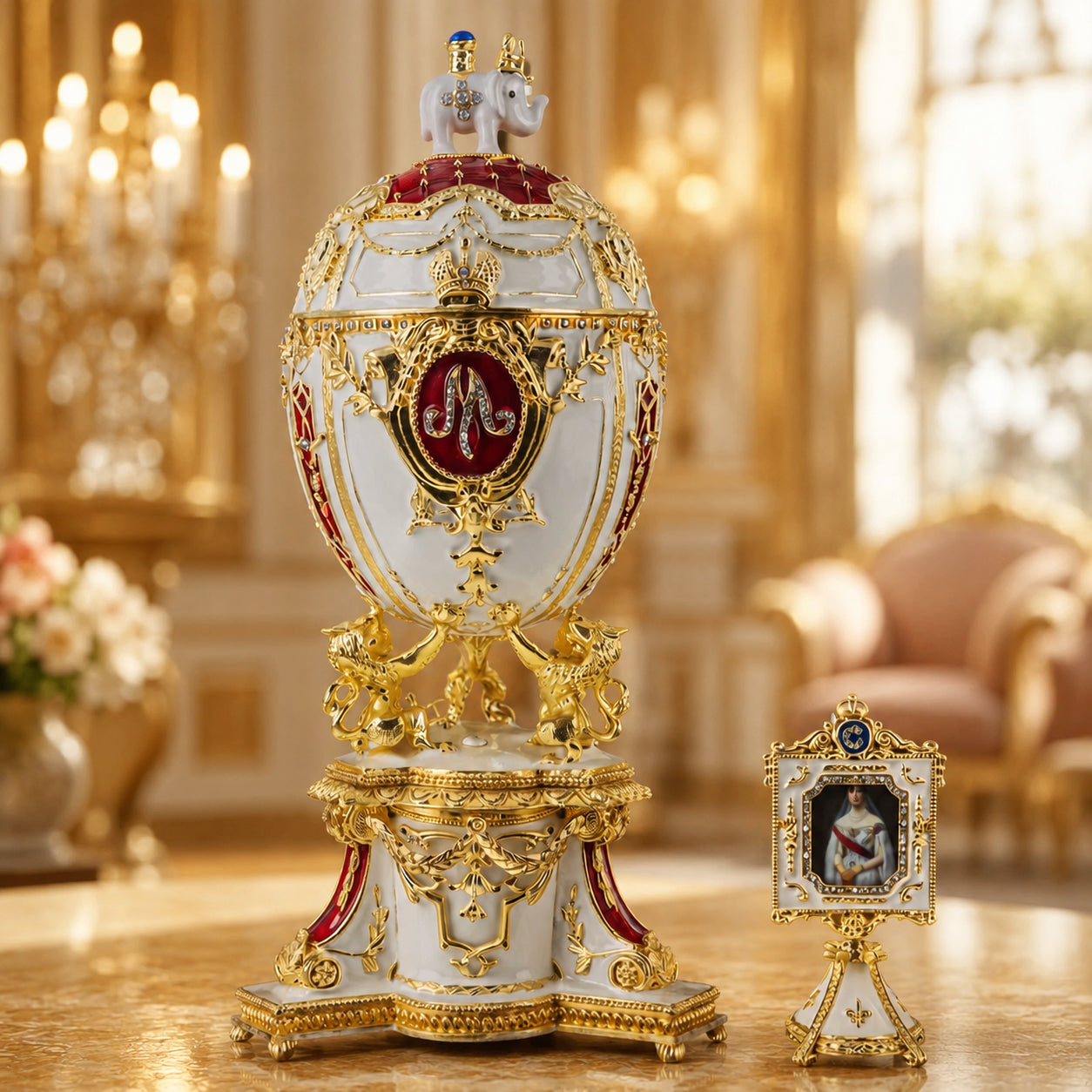 Buy Royal Royal Eggs Imperial Musical Figurines by BestPysanky Online Gift Ship