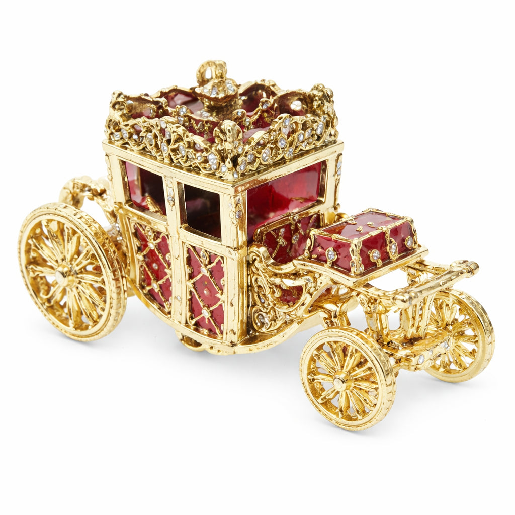 Shop 1897 Coronation Royal Imperial Easter Egg 3.8 Inches Tall. Buy Royal > Royal Eggs > Imperial Gold Oval