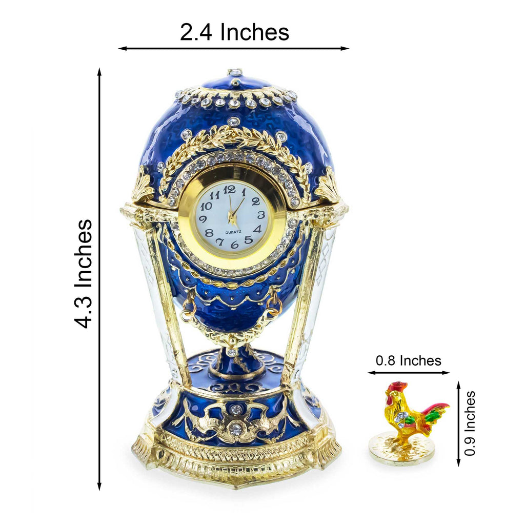 BestPysanky online gift shop sells Faberge replicas Imperial royal collectible Easter egg decorative Russian inspired style jewelry trinket box bejeweled jeweled enameled decoration figurine collection house music box crystal value for sale real