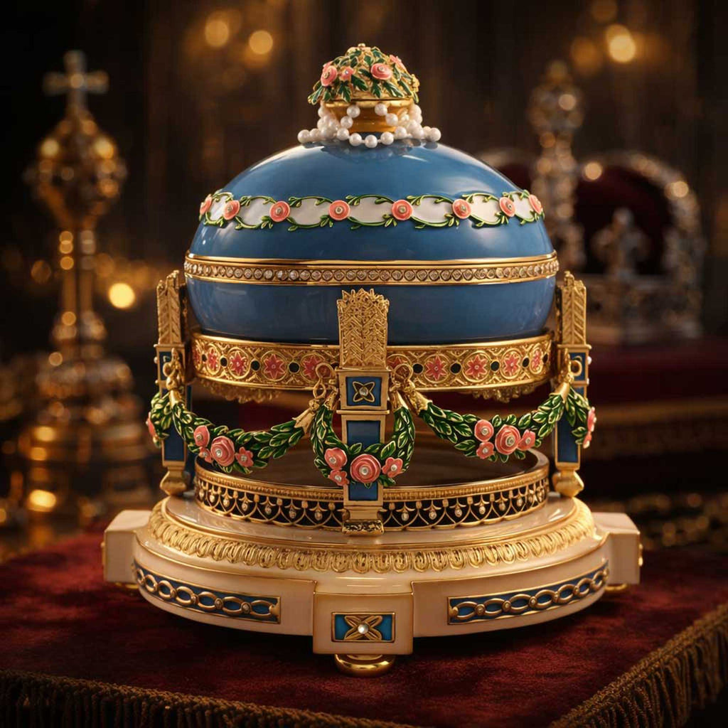 Buy Royal Royal Eggs Imperial Musical Figurines by BestPysanky Online Gift Ship