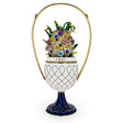 1901 Basket of Flowers Royal Imperial Easter Egg in White color