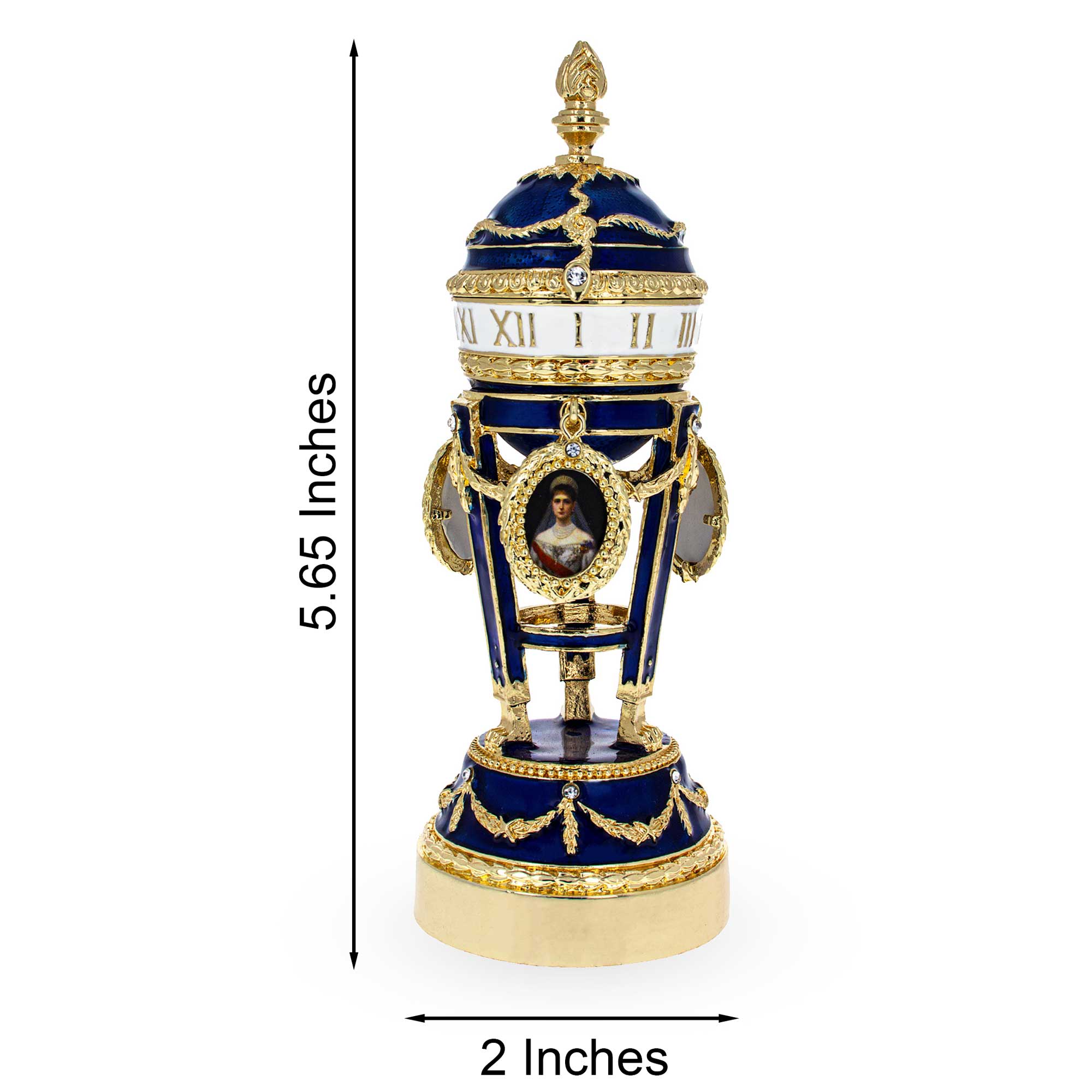 BestPysanky online gift shop sells Faberge replicas Imperial royal collectible Easter egg decorative Russian inspired style jewelry trinket box bejeweled jeweled enameled decoration figurine collection house music box crystal value for sale real