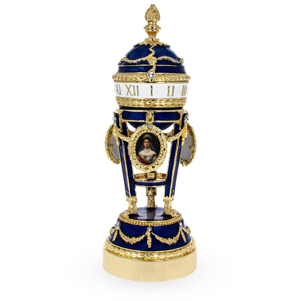 Picture Frames on Clock Royal Inspired Imperial Easter Egg by BestPysanky