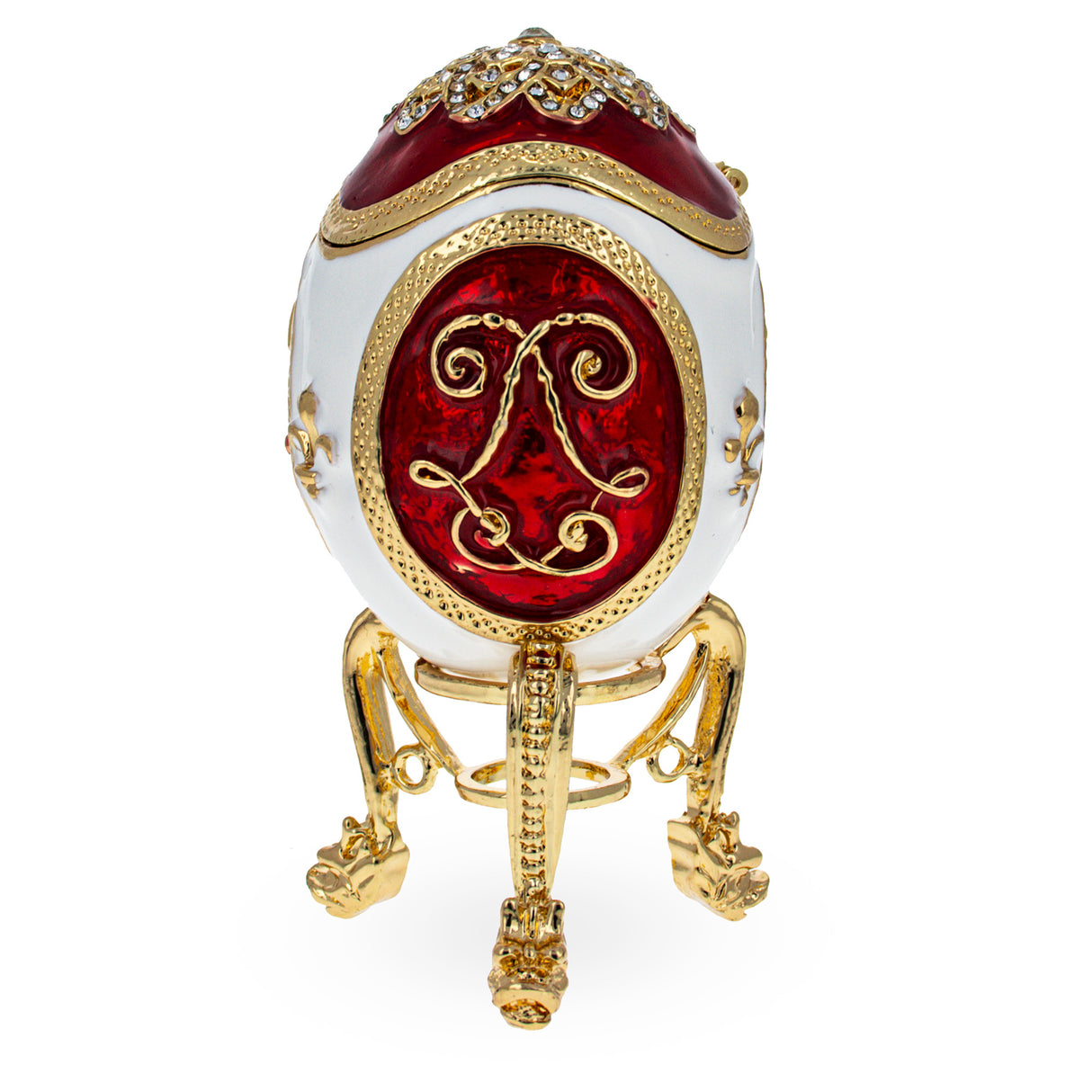 BestPysanky online gift shop sells Faberge replicas Imperial royal collectible Easter egg decorative Russian inspired style jewelry trinket box bejeweled jeweled enameled decoration figurine collection house music box crystal value for sale real