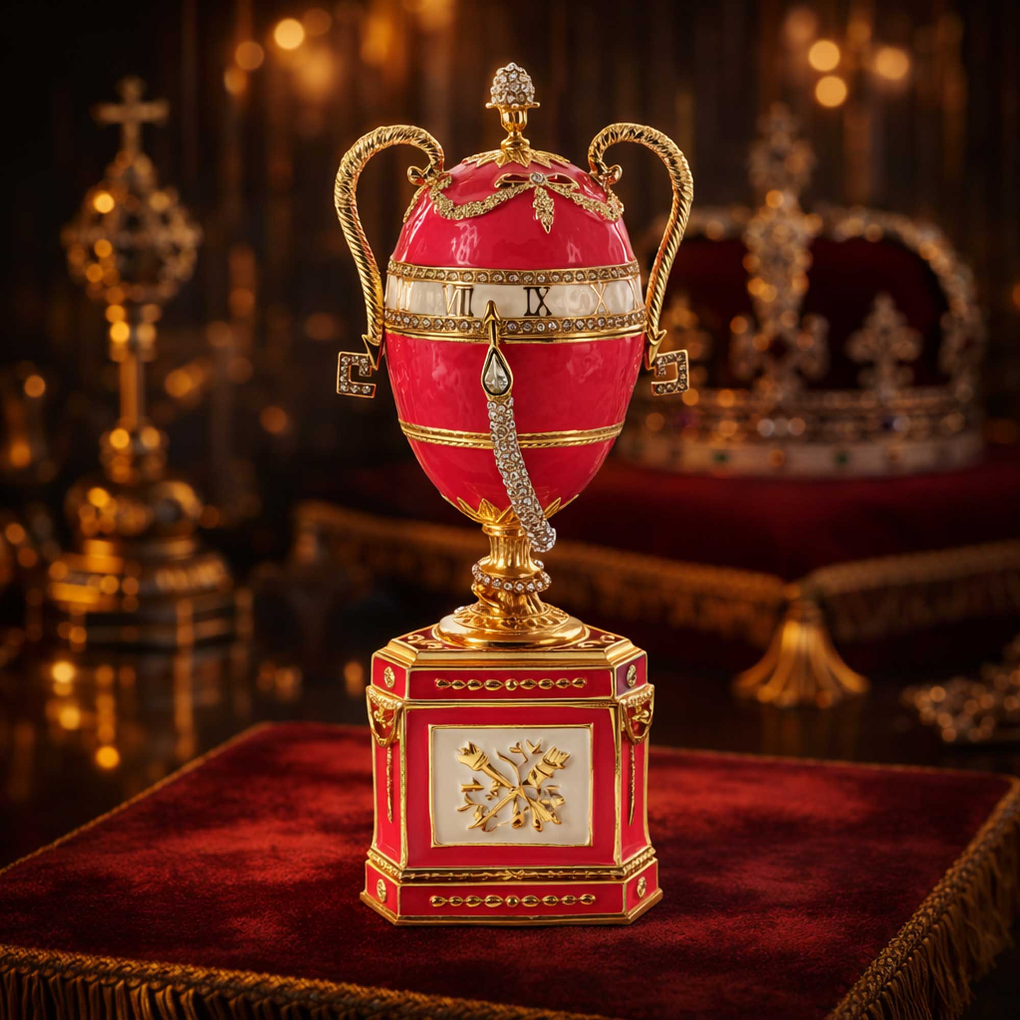 Buy Royal Royal Eggs Imperial Musical Figurines by BestPysanky Online Gift Ship