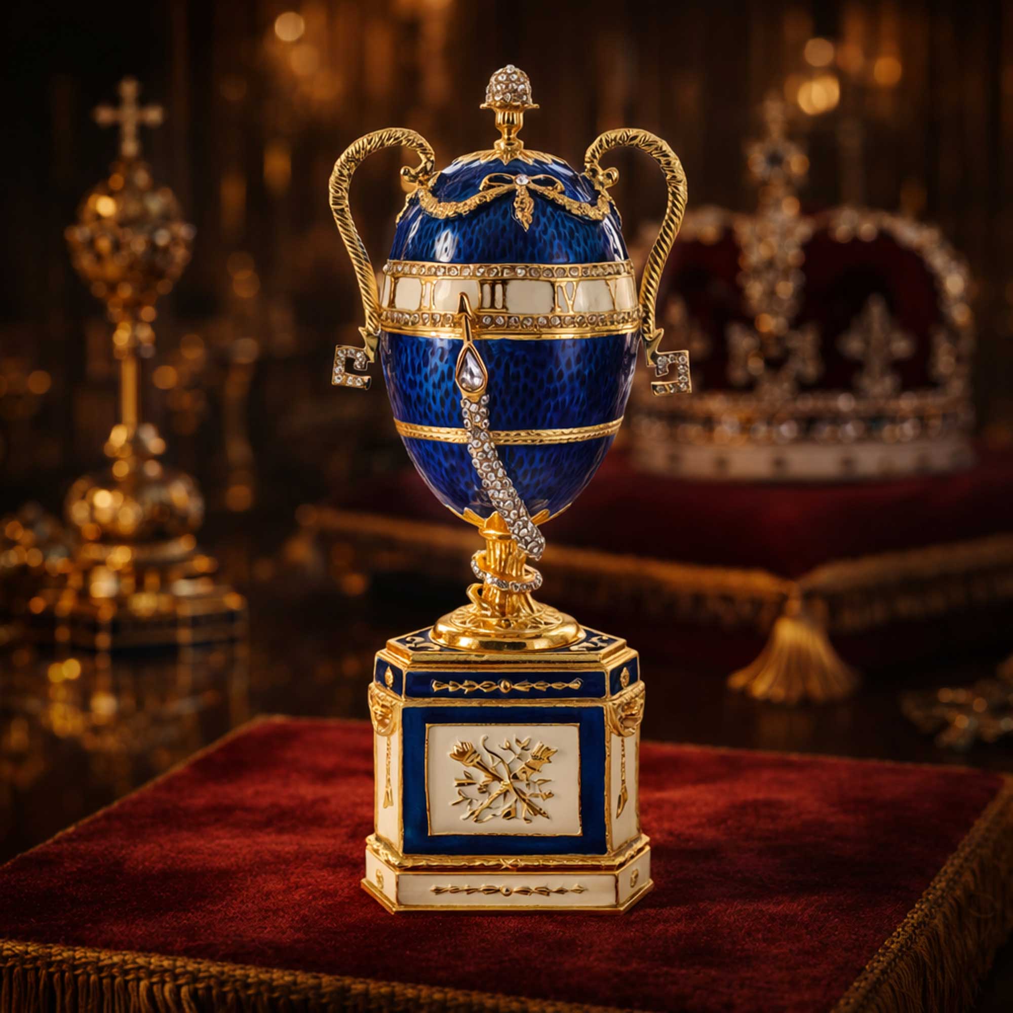 Buy Royal Royal Eggs Imperial Musical Figurines by BestPysanky Online Gift Ship