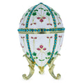 1901 Gatchina Palace Royal Imperial Easter Egg in White color Oval