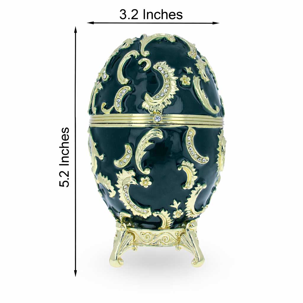 BestPysanky online gift shop sells Faberge replicas Imperial royal collectible Easter egg decorative Russian inspired style jewelry trinket box bejeweled jeweled enameled decoration figurine collection house music box crystal value for sale real