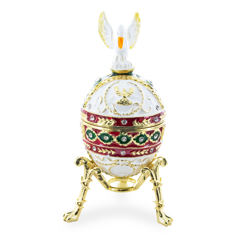 1898 Pelican Royal Imperial Easter Egg in Multi color Oval