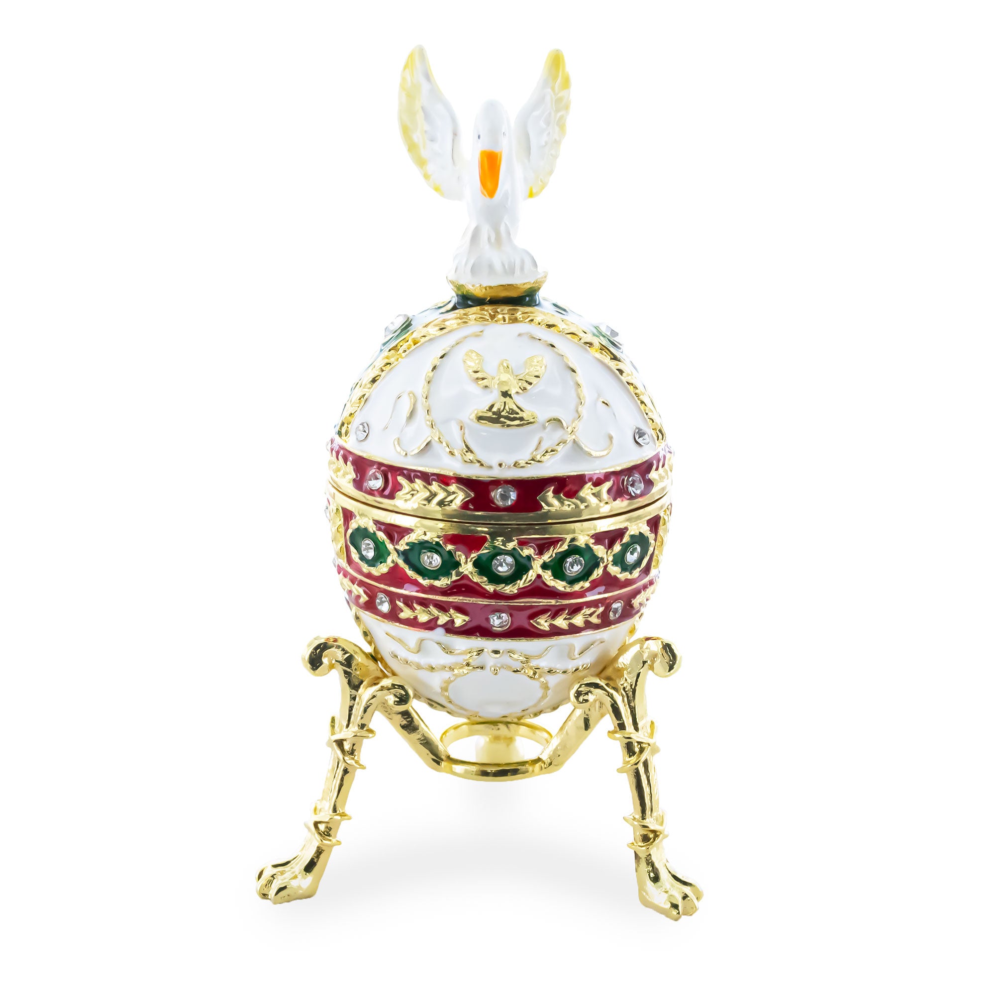 1898 Pelican Royal Imperial Easter Egg in Multi color Oval