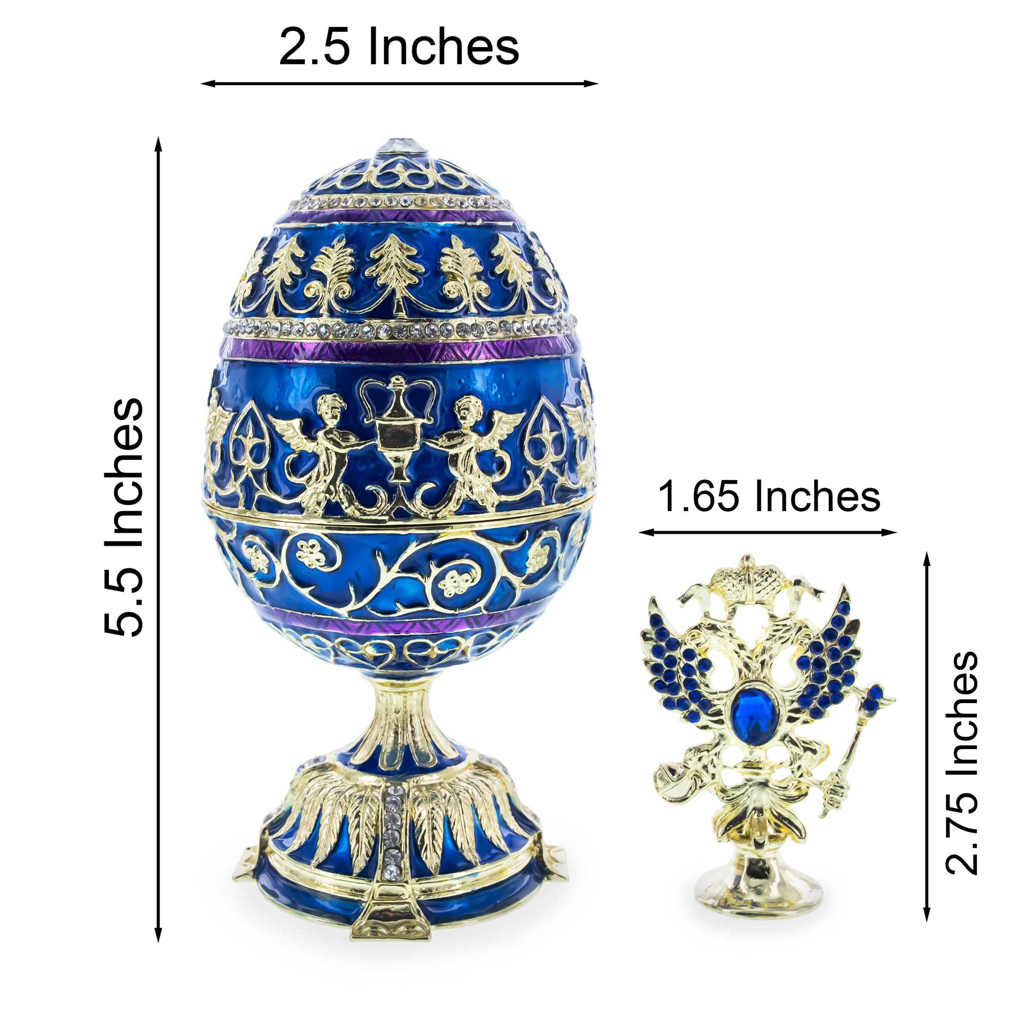 BestPysanky online gift shop sells Faberge replicas Imperial royal collectible Easter egg decorative Russian inspired style jewelry trinket box bejeweled jeweled enameled decoration figurine collection house music box crystal value for sale real