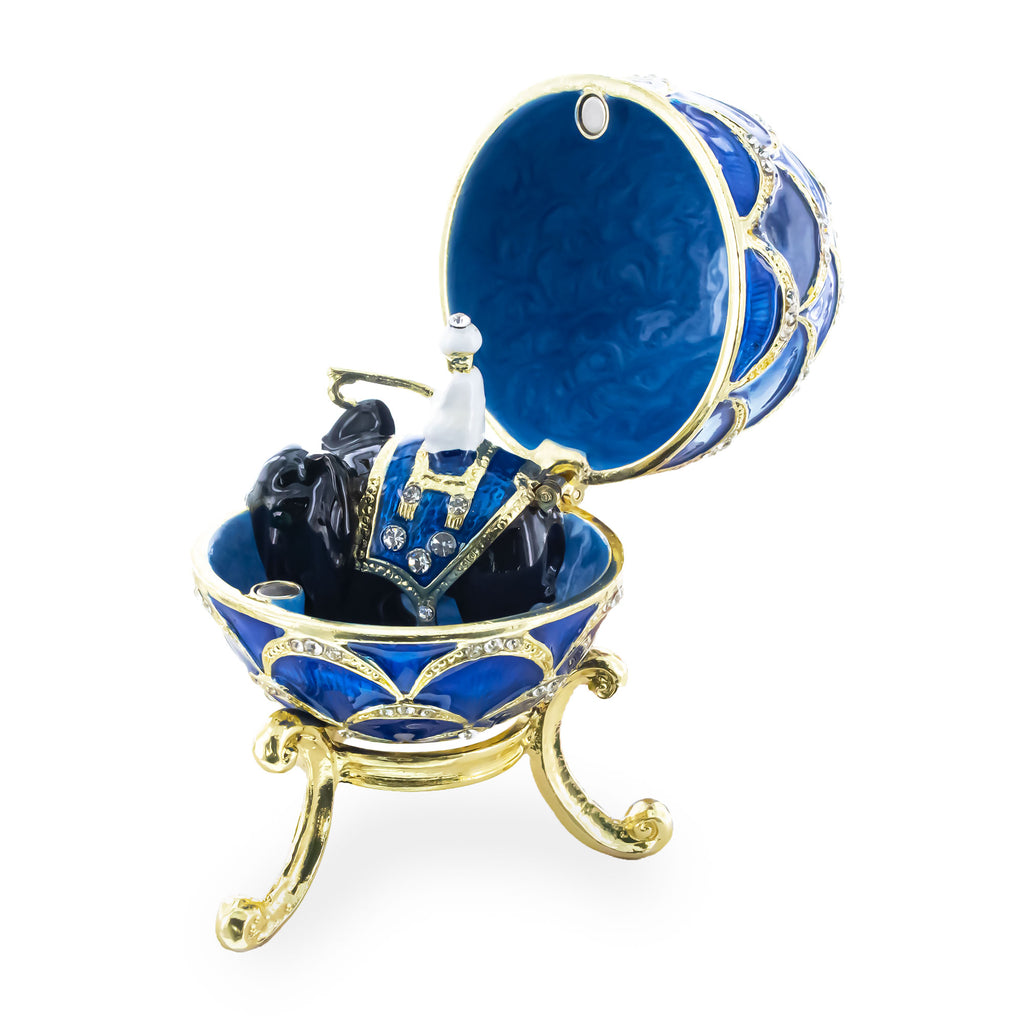 1900 Pine Cone Royal Imperial Easter EggCzech Republic , dimensions in inches: 3.5 x 2 x 2