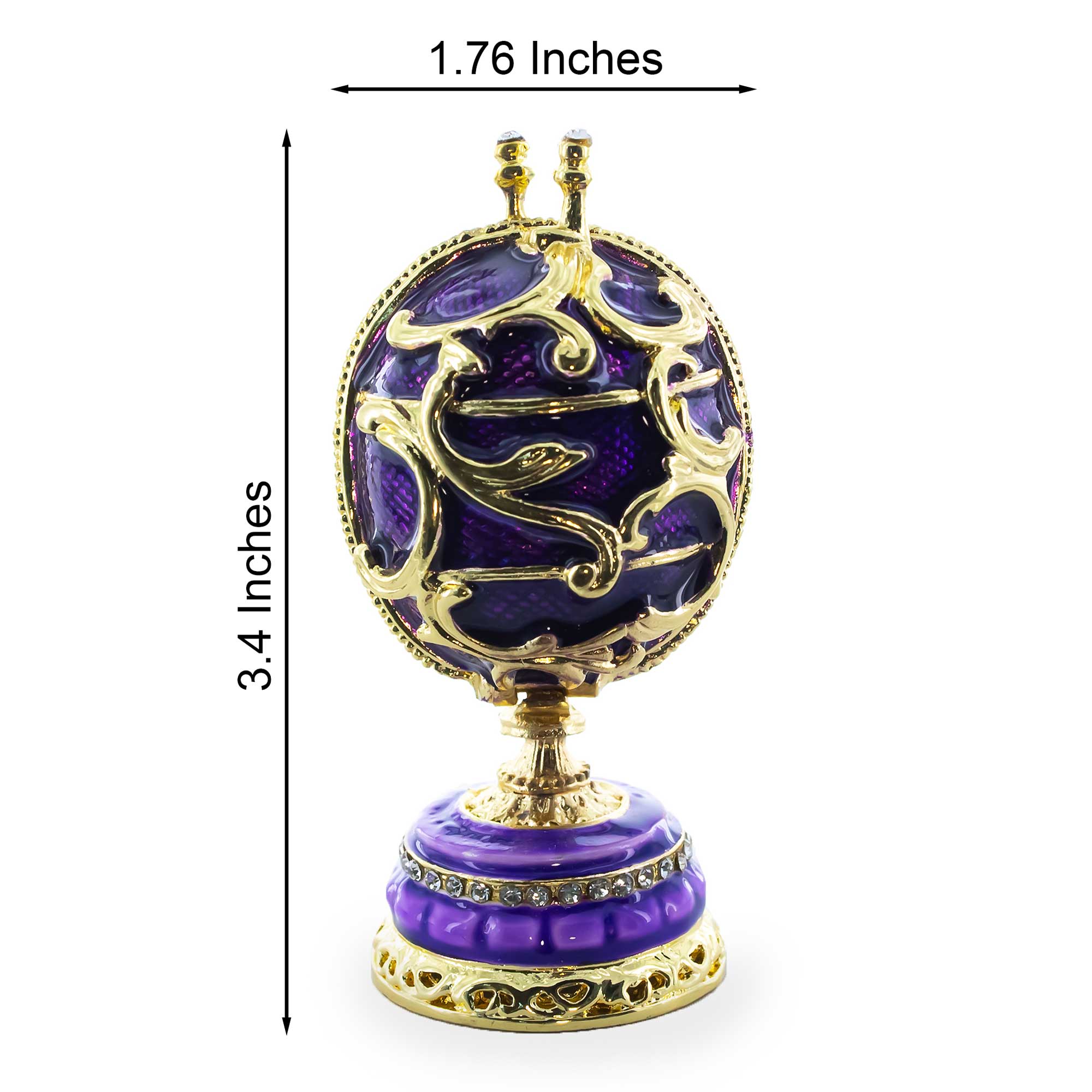 BestPysanky online gift shop sells Faberge replicas Imperial royal collectible Easter egg decorative Russian inspired style jewelry trinket box bejeweled jeweled enameled decoration figurine collection house music box crystal value for sale real