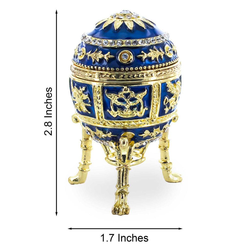 BestPysanky online gift shop sells Faberge replicas Imperial royal collectible Easter egg decorative Russian inspired style jewelry trinket box bejeweled jeweled enameled decoration figurine collection house music box crystal value for sale real